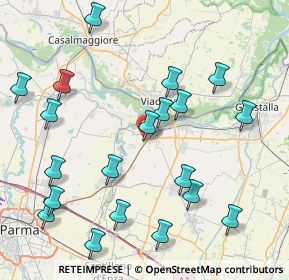 Mappa SS 62, 42041 Brescello RE, Italia (9.5825)