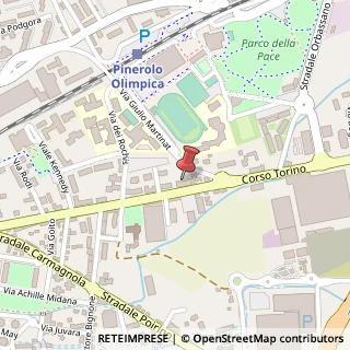 Mappa Corso Torino, 113, 10064 Pinerolo, Torino (Piemonte)
