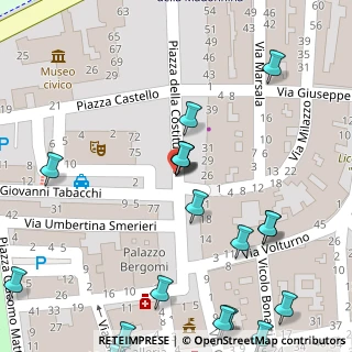 Mappa Piazza della Costituente, 41037 Mirandola MO, Italia (0.099)