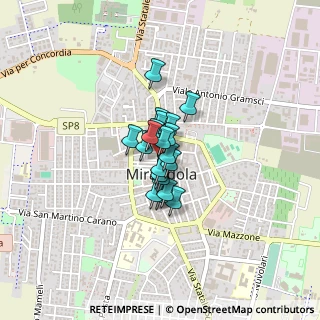 Mappa Piazza Della Costituente, 41036 Medolla MO, Italia (0.2015)