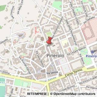 Mappa Via Trieste, 71, 10064 Pinerolo, Torino (Piemonte)
