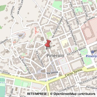 Mappa Via del Pino, 84, 10064 Pinerolo, Torino (Piemonte)