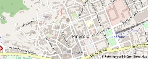 Mappa Pinerolo