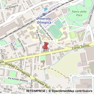 Mappa Corso Torino, 95, 10064 Pinerolo, Torino (Piemonte)