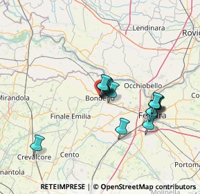 Mappa FAVARO PAOLA, 44012 Bondeno FE, Italia (11.42)