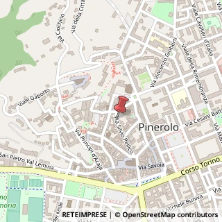 Mappa Via Silvio Pellico,  55, 10064 Pinerolo, Torino (Piemonte)