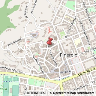Mappa Via San Giuseppe, 52, 10064 Pinerolo, Torino (Piemonte)