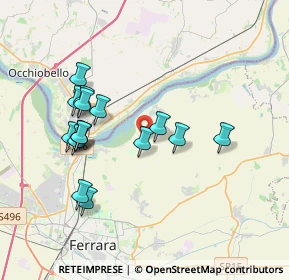 Mappa Via Calzolai, 44123 Francolino FE, Italia (3.55313)