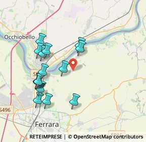 Mappa Via Calzolai, 44123 Francolino FE, Italia (3.78267)