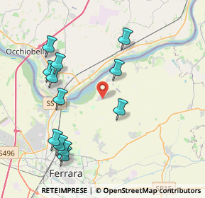 Mappa Via Calzolai, 44123 Francolino FE, Italia (4.36)