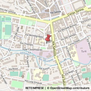 Mappa Via Michele Bravo, 16, 10064 Pinerolo, Torino (Piemonte)