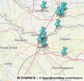 Mappa Via del Bagatto, 44123 Pontelagoscuro FE, Italia (14.00583)