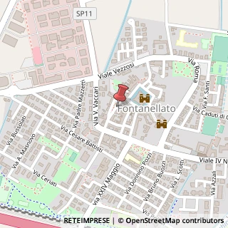 Mappa Piazza Sante Pincolini, 28, 43012 Fontanellato, Parma (Emilia Romagna)
