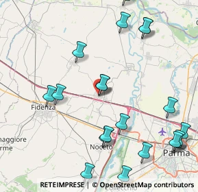 Mappa Via Peracchi, 43012 Fontanellato PR, Italia (10.275)