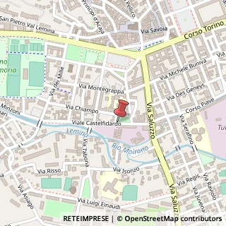 Mappa Piazza Alberto Banfi, 2, 10064 Pinerolo, Torino (Piemonte)