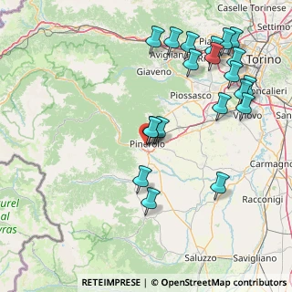 Mappa Viale Castelfidardo, 10064 Pinerolo TO, Italia (19.014)