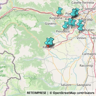 Mappa Viale Castelfidardo, 10064 Pinerolo TO, Italia (19.04462)