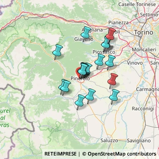 Mappa Viale Castelfidardo, 10064 Pinerolo TO, Italia (10.55632)