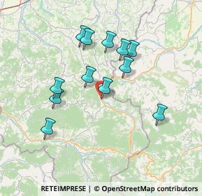 Mappa Frazione Moline, 27059 Zavattarello PV, Italia (6.63917)