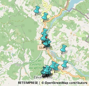 Mappa Frazione Moline, 27059 Zavattarello PV, Italia (1.08889)