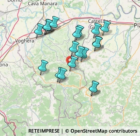 Mappa Frazione Moline, 27059 Zavattarello PV, Italia (13.0185)