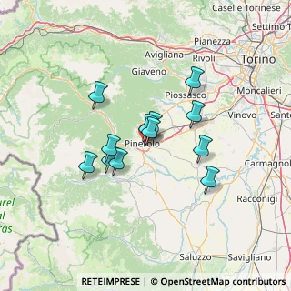 Mappa Via Carutti, 10064 Pinerolo TO, Italia (10.46833)