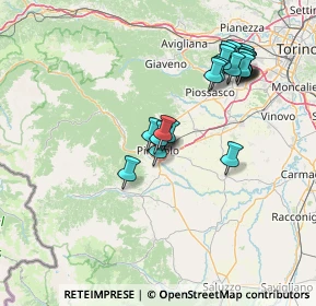Mappa Corso Piave, 10064 Pinerolo TO, Italia (14.449)