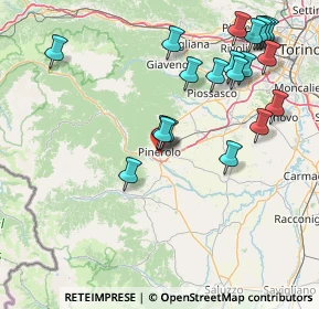 Mappa Corso Piave, 10064 Pinerolo TO, Italia (18.0355)