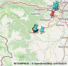 Mappa Corso Piave, 10064 Pinerolo TO, Italia (12.97182)