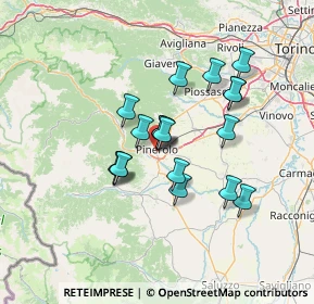 Mappa Corso Piave, 10064 Pinerolo TO, Italia (11.05056)