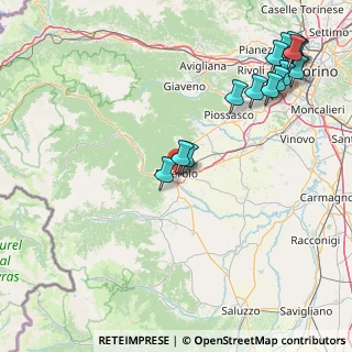 Mappa Via Montebello, 10064 Pinerolo TO, Italia (21.324)