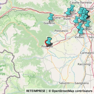 Mappa Via Montebello, 10064 Pinerolo TO, Italia (25.7145)