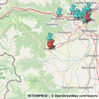 Mappa Via Montebello, 10064 Pinerolo TO, Italia (24.03857)