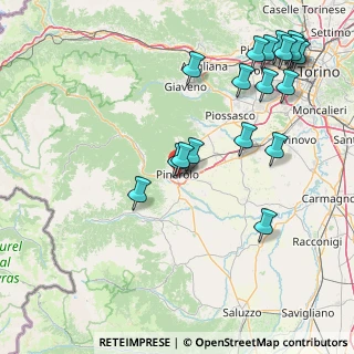 Mappa Via Montebello, 10064 Pinerolo TO, Italia (20.00158)