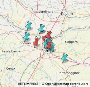 Mappa Via Vallelunga, 44123 Ferrara FE, Italia (7.70462)