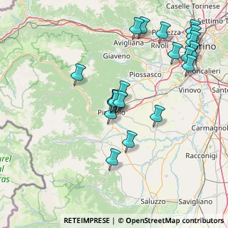 Mappa Via Domenico Carutti, 10064 Pinerolo TO, Italia (16.584)