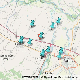 Mappa Via Guglielmo Marconi, 43012 Fontanellato PR, Italia (7.58714)