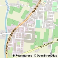 Map Novi di Modena