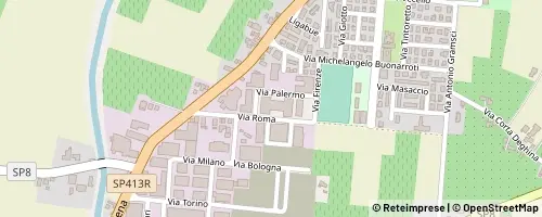 Mappa Novi di Modena