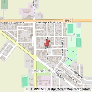 Mappa Viale della Resistenza,  13, 44037 Jolanda di Savoia, Ferrara (Emilia Romagna)