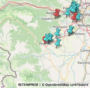 Mappa Via Giuseppe Mazzini, 10064 Pinerolo TO, Italia (18.79556)