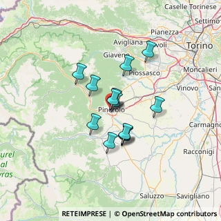 Mappa Via Clemente Lequio, 10064 Pinerolo TO, Italia (9.60769)