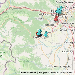 Mappa Vicolo Termine, 10064 Pinerolo TO, Italia (12.86545)
