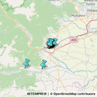 Mappa Via Giuseppe Mazzini, 10064 Pinerolo TO, Italia (2.07455)