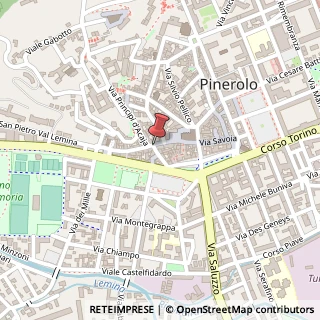 Mappa Via Trento, 19, 10066 Pinerolo, Torino (Piemonte)