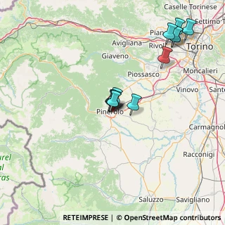 Mappa Via Ernesto Bertea, 10064 Pinerolo TO, Italia (14.245)