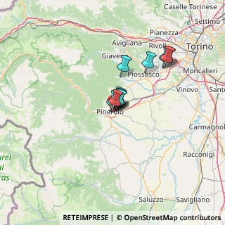 Mappa Via Ernesto Bertea, 10064 Pinerolo TO, Italia (8.56818)