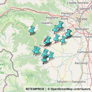 Mappa Via Ernesto Bertea, 10064 Pinerolo TO, Italia (11.057)