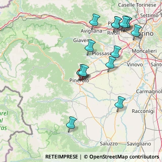 Mappa Via Ernesto Bertea, 10064 Pinerolo TO, Italia (17.81733)