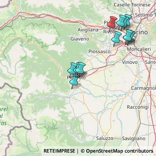 Mappa Via Ernesto Bertea, 10064 Pinerolo TO, Italia (18.22917)